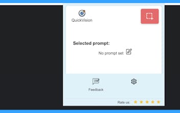 QuickVision: Chatgpt Vision for Chrome gallery image