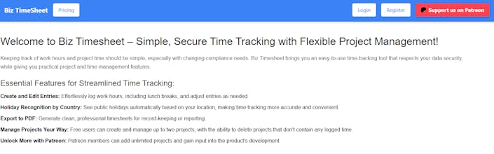 Biz Timesheet gallery image