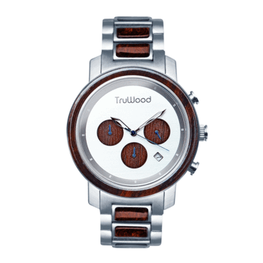 Apollo Chronograph Wooden Watch Black