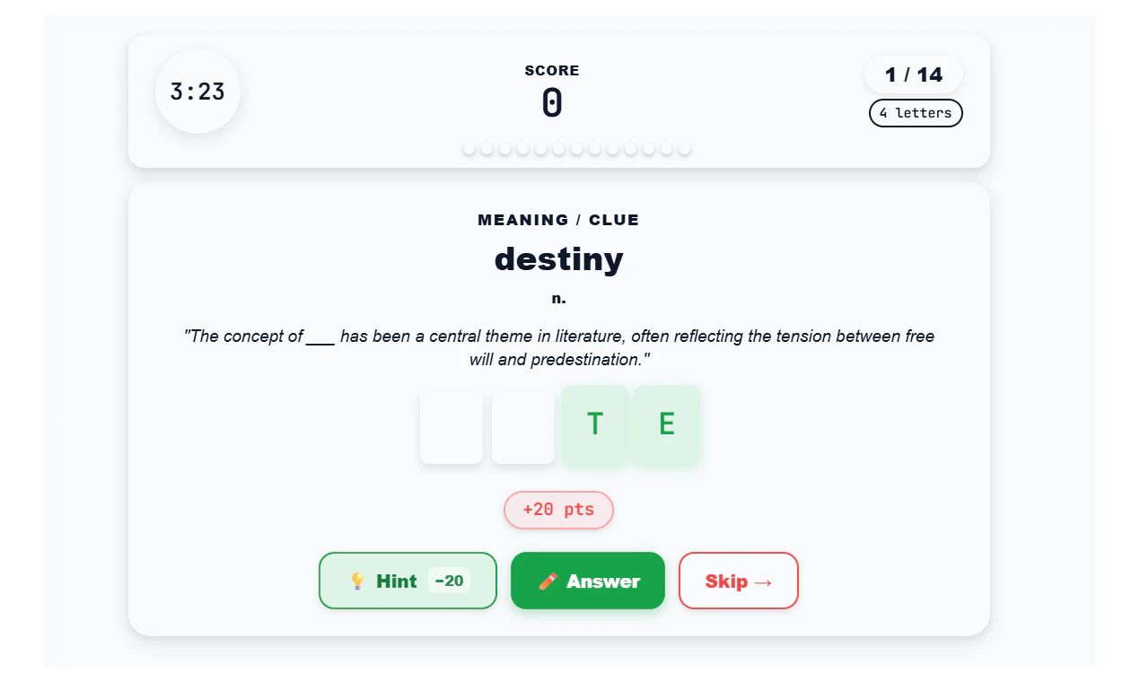WordLevel 대표 미리보기