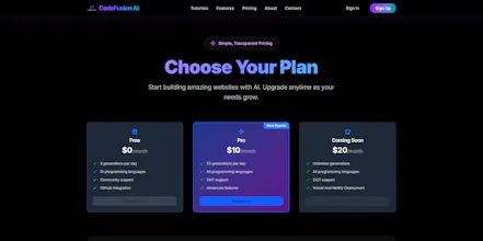 CodeFusion AI gallery image