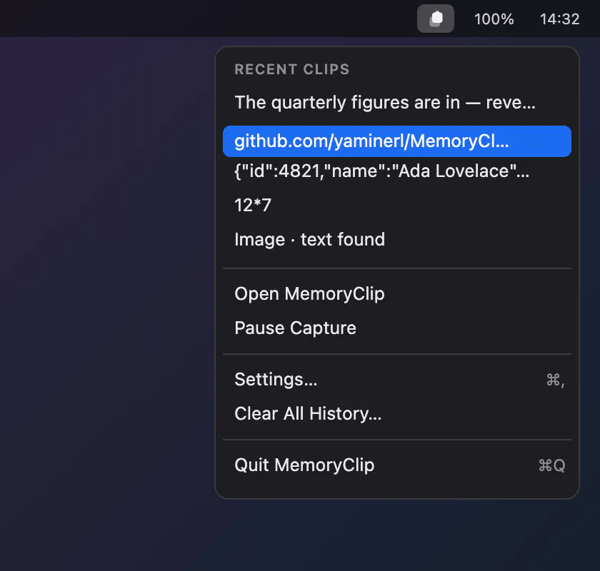 MemoryClip gallery image