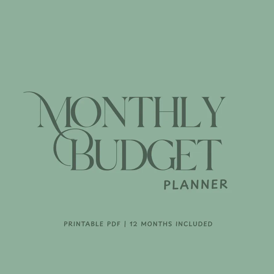 Monthly Budget Planner
