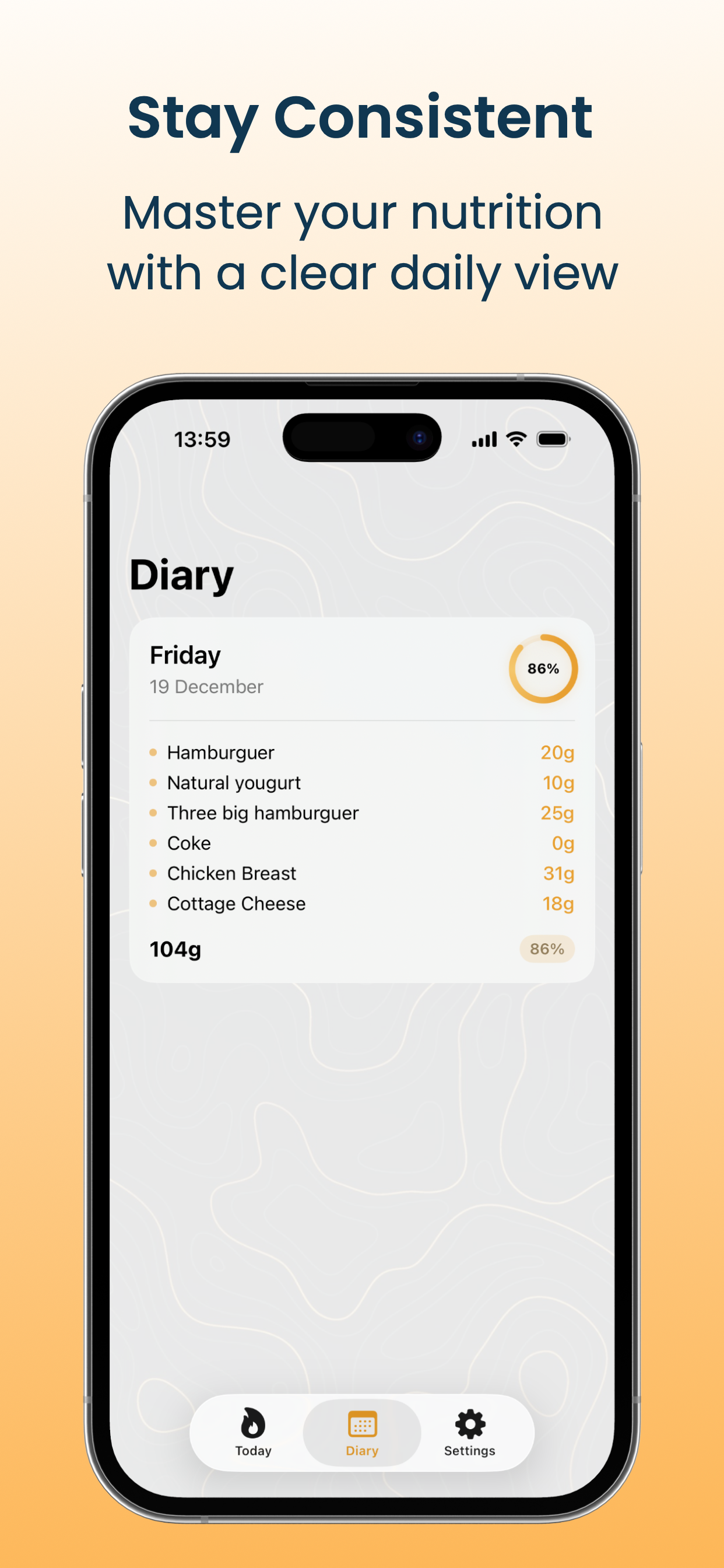 Protein Tracker AI gallery image