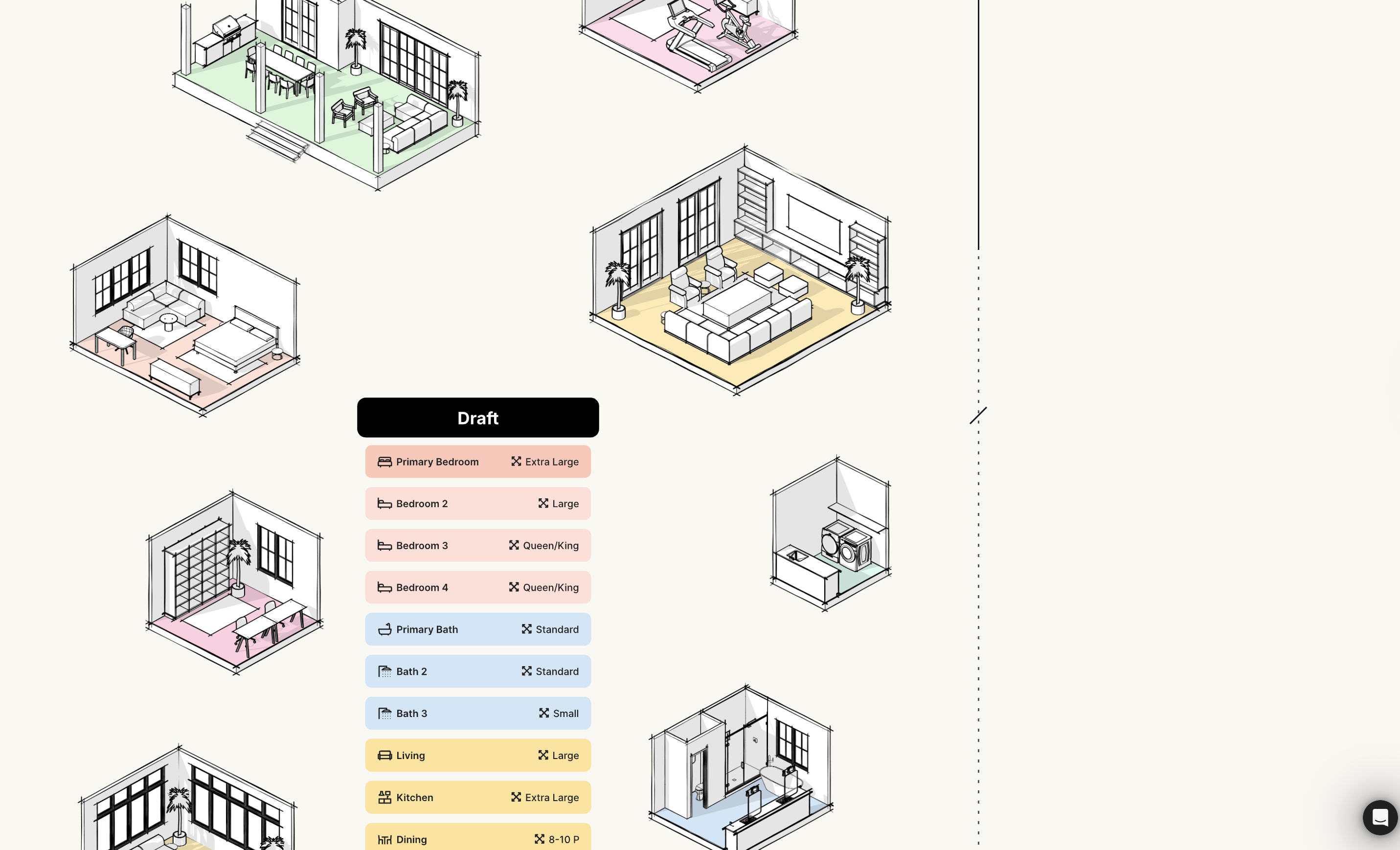 Drafted - Screenshot 3 showing product features and functionality