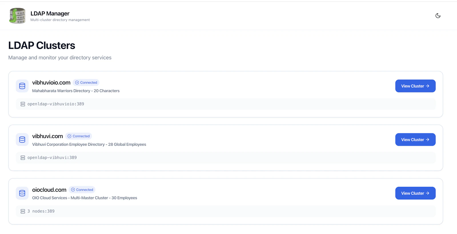 LDAP Manager screenshot 1