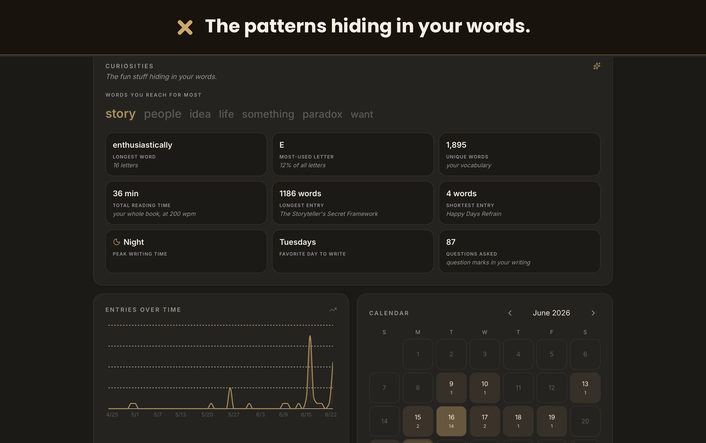 xotes, your modern commonplace book gallery image