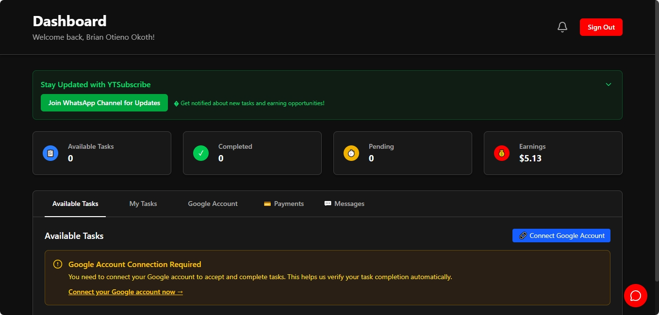 YTSubscribe - Screenshot 3 showing product features and functionality