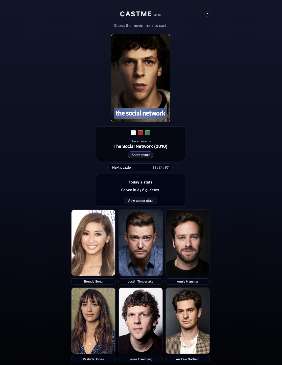 Castme - Screenshot 2 showing product features and functionality