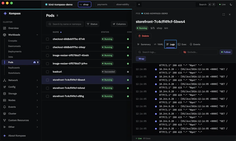 Kompass screenshot 6
