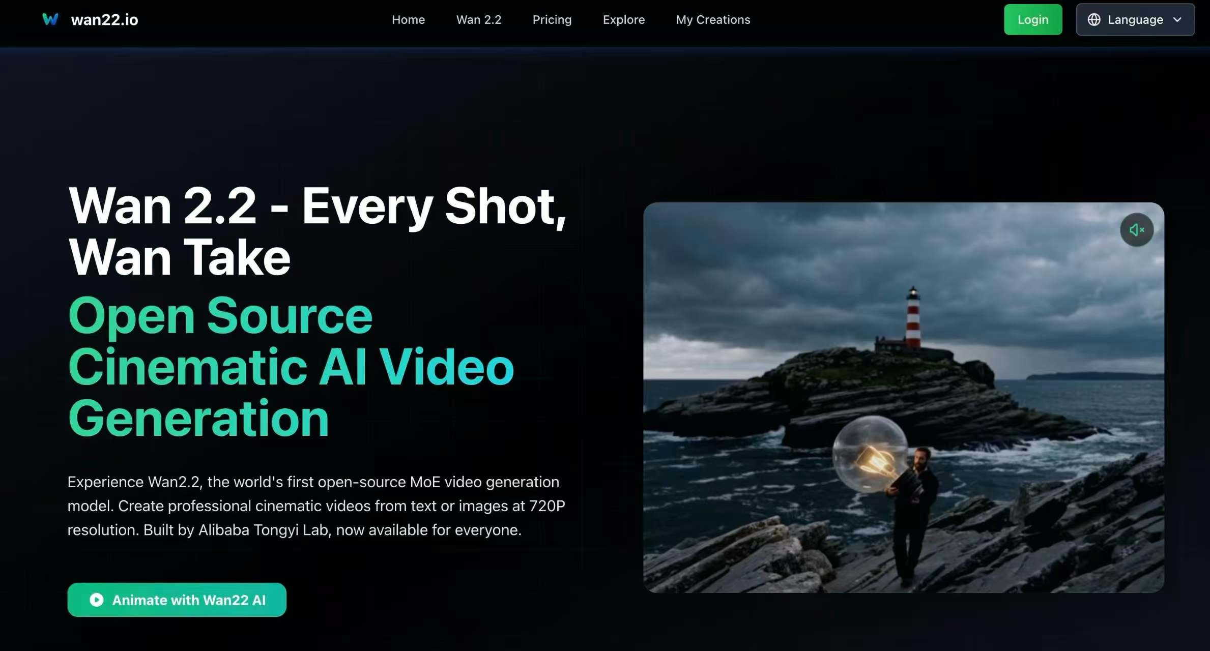 Wan2.2 Video generation gallery image