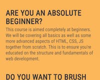 Beginner Web Development course media 2
