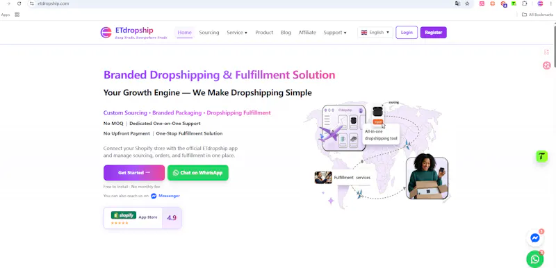 ETdropship screenshot 1