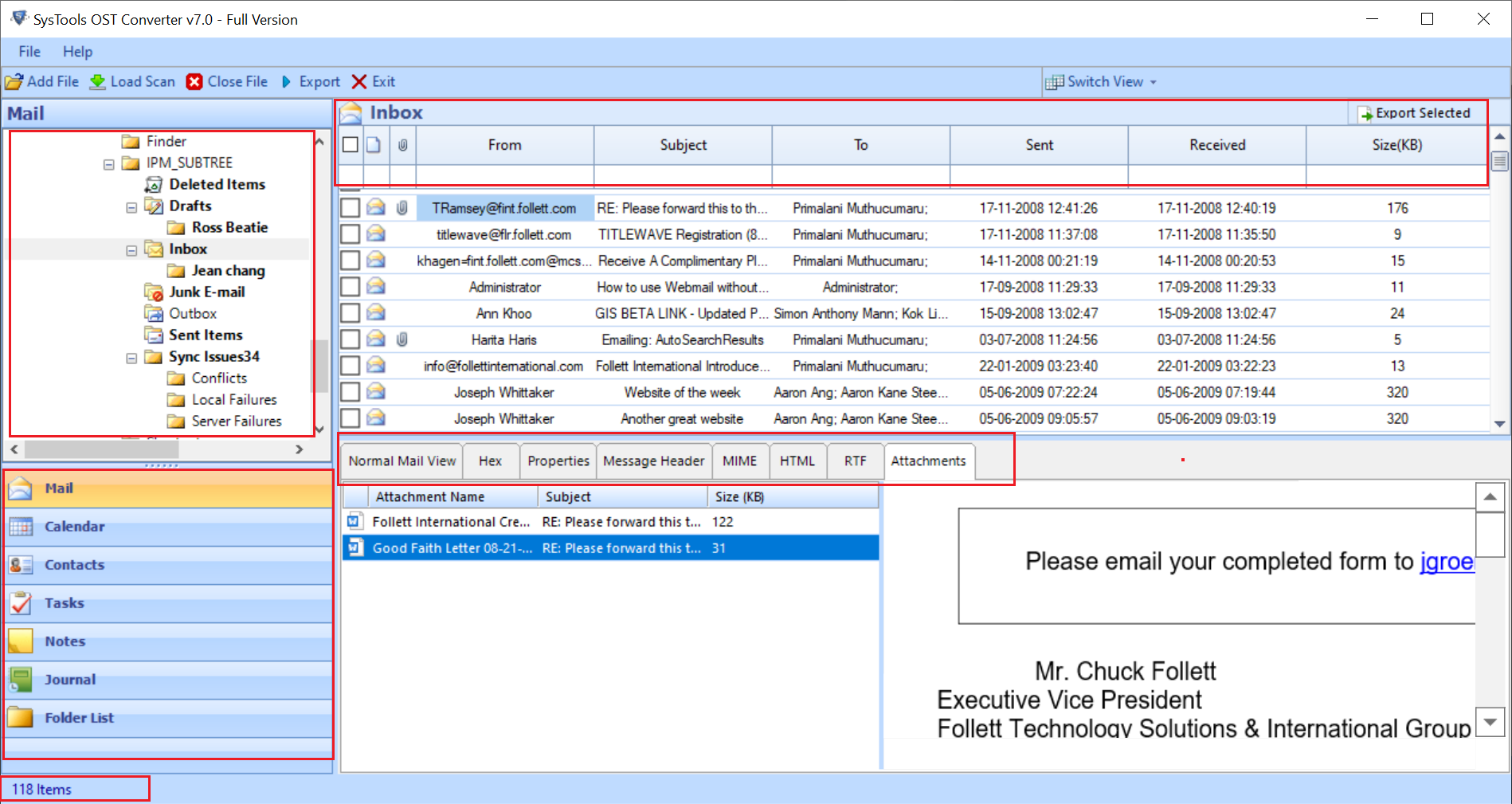 Systools OST - PST Dönüştürücü Yazılım - Değişim Profili ve Outlook olmadan OST'yi PST'ye dönüştürün medya 3
