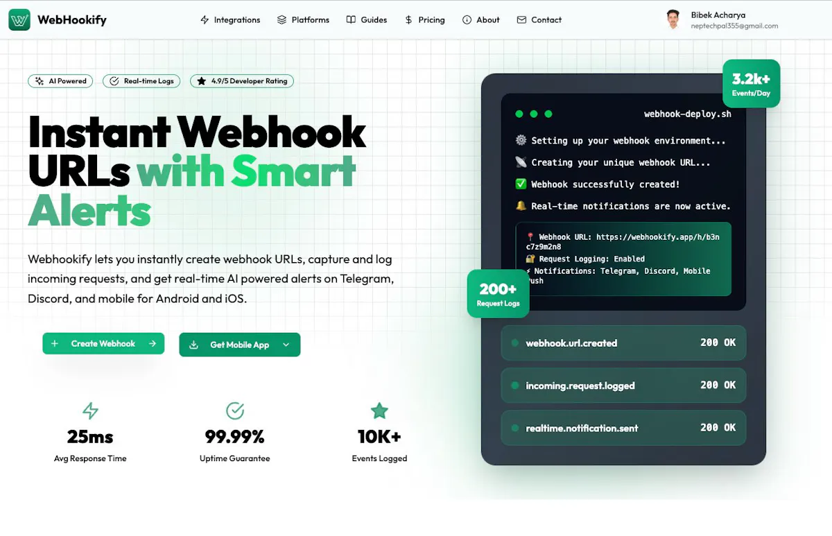 Webhookify