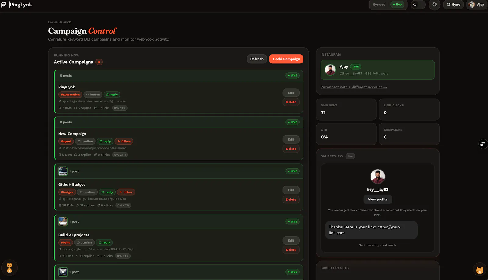 PingLynk screenshot 4