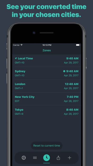 Zones - View & Convert Time Zones gallery image