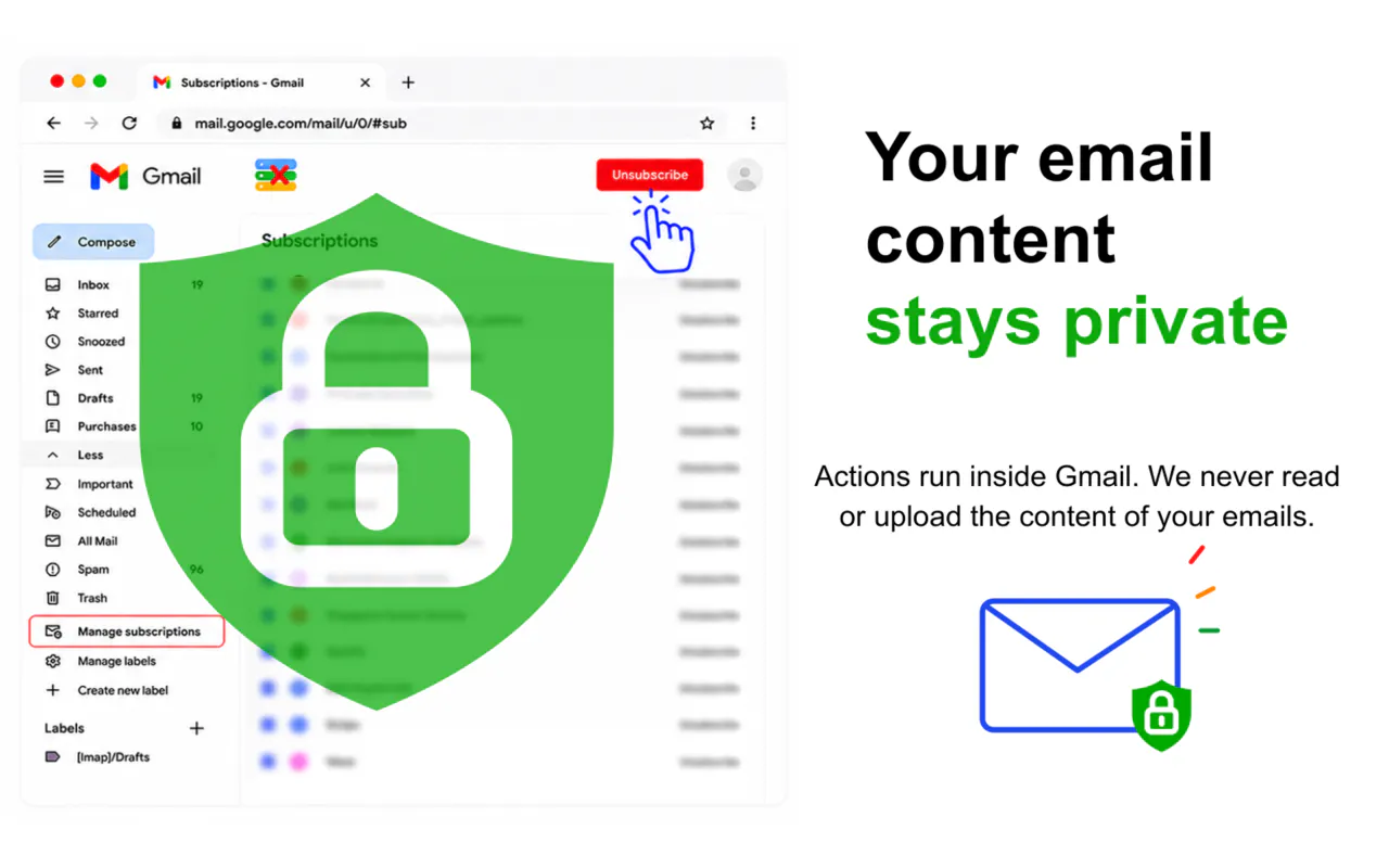 Bulk Unsubscriber for Gmail gallery image