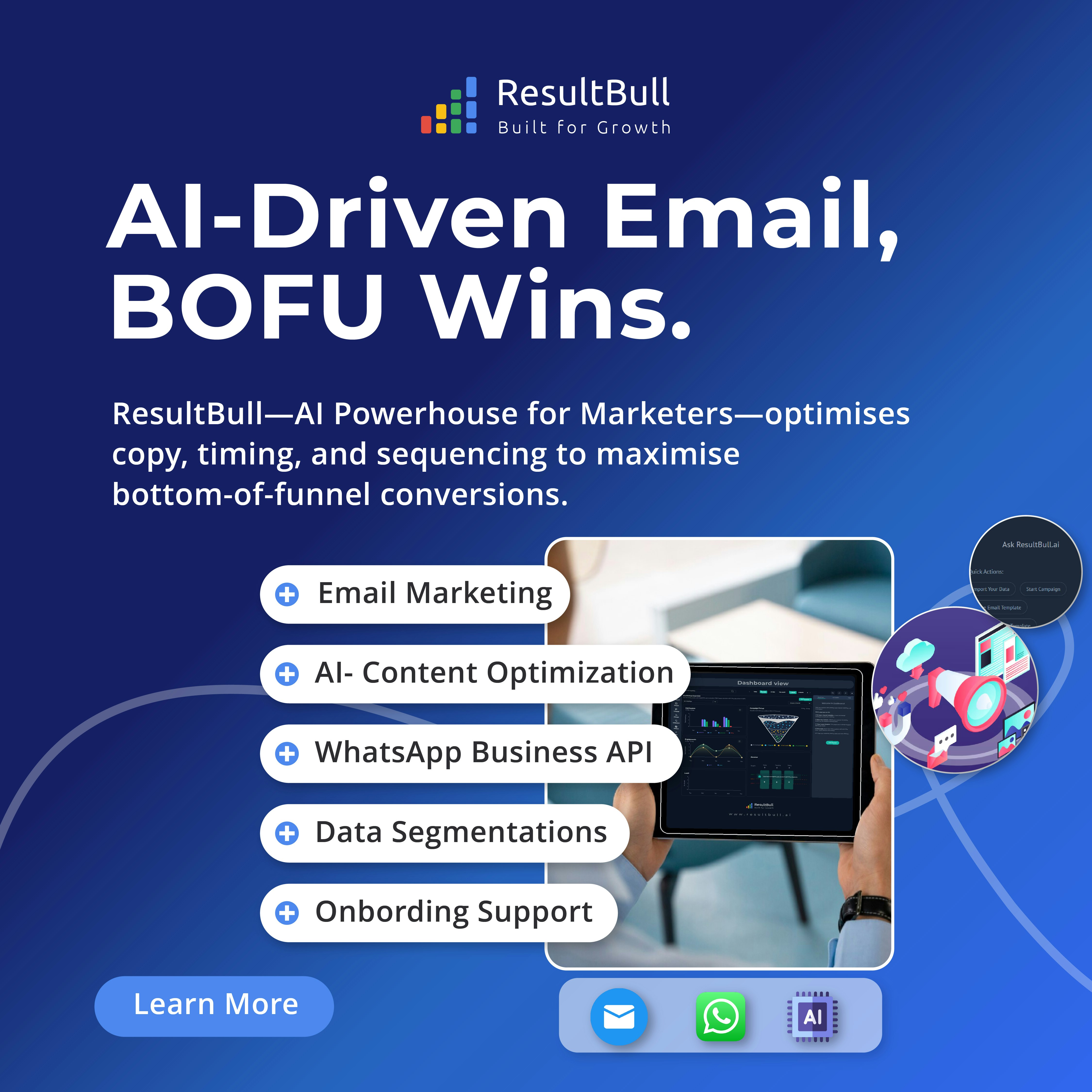 ResultBull: AI Powerhouse for Marketers gallery image