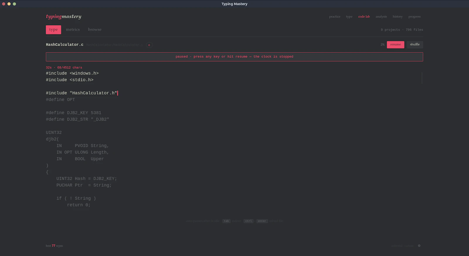 Typing Mastery screenshot 8
