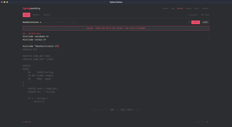 Typing Mastery screenshot 8