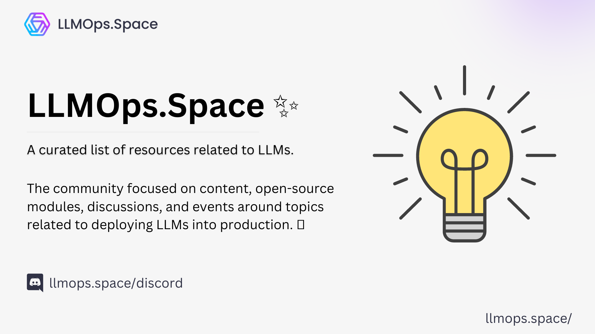 startuptile LLMOps.Space-Curated resources related to deploying LLMs into production