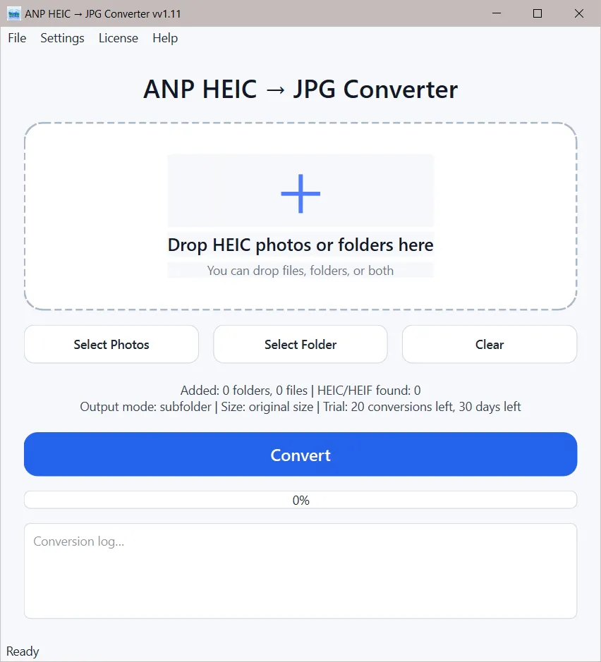 HEIC → JPG Converter gallery image
