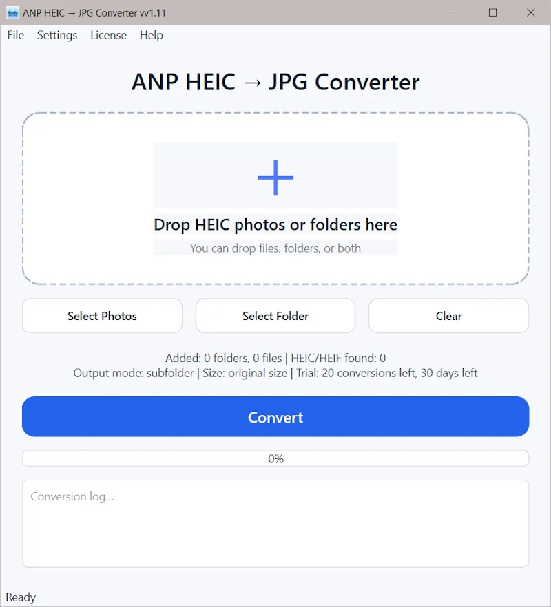 HEIC → JPG Converter screenshot 2