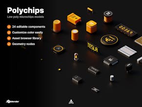 Polychips v2 - 3D microchips gallery image