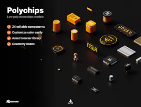 Polychips v2 - 3D microchips gallery image