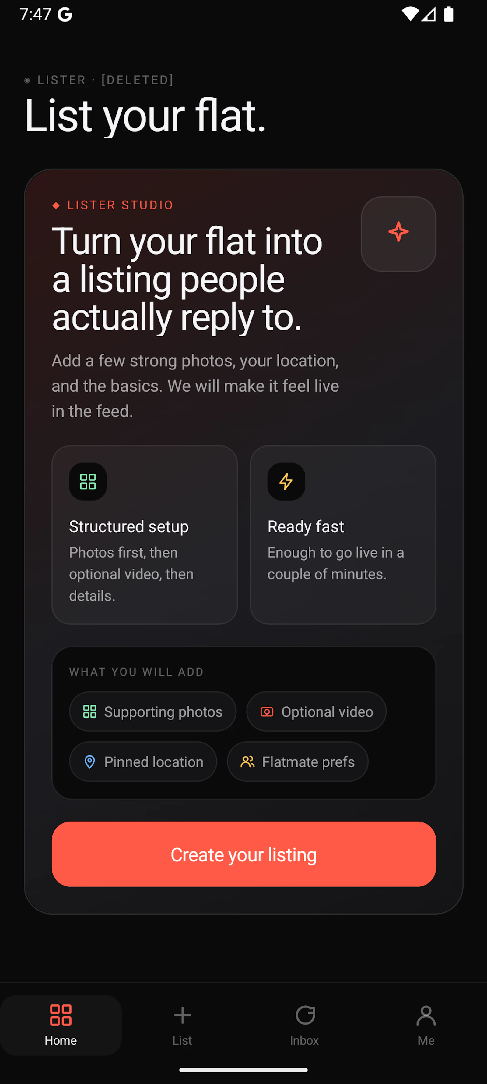 Flattie screenshot 2