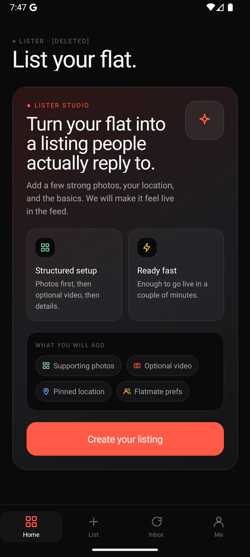 Flattie screenshot 2