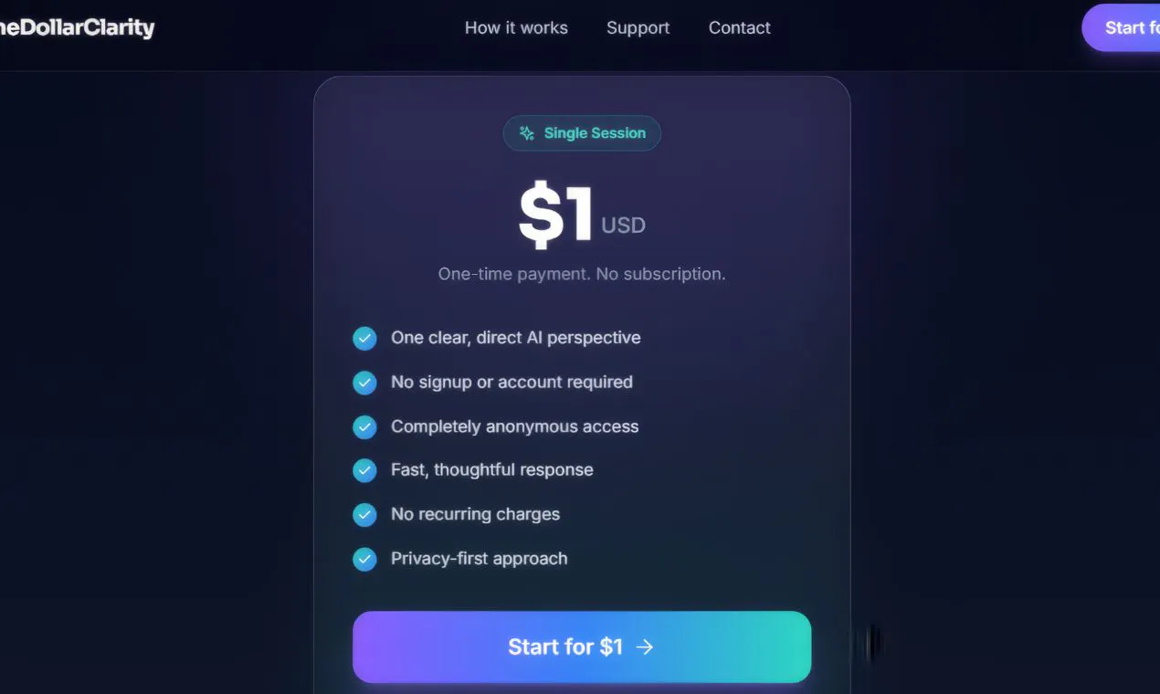 One Dollar Clarity gallery image