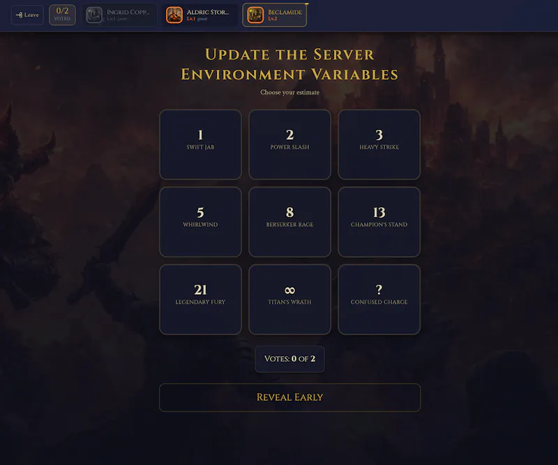 Questimate screenshot 2