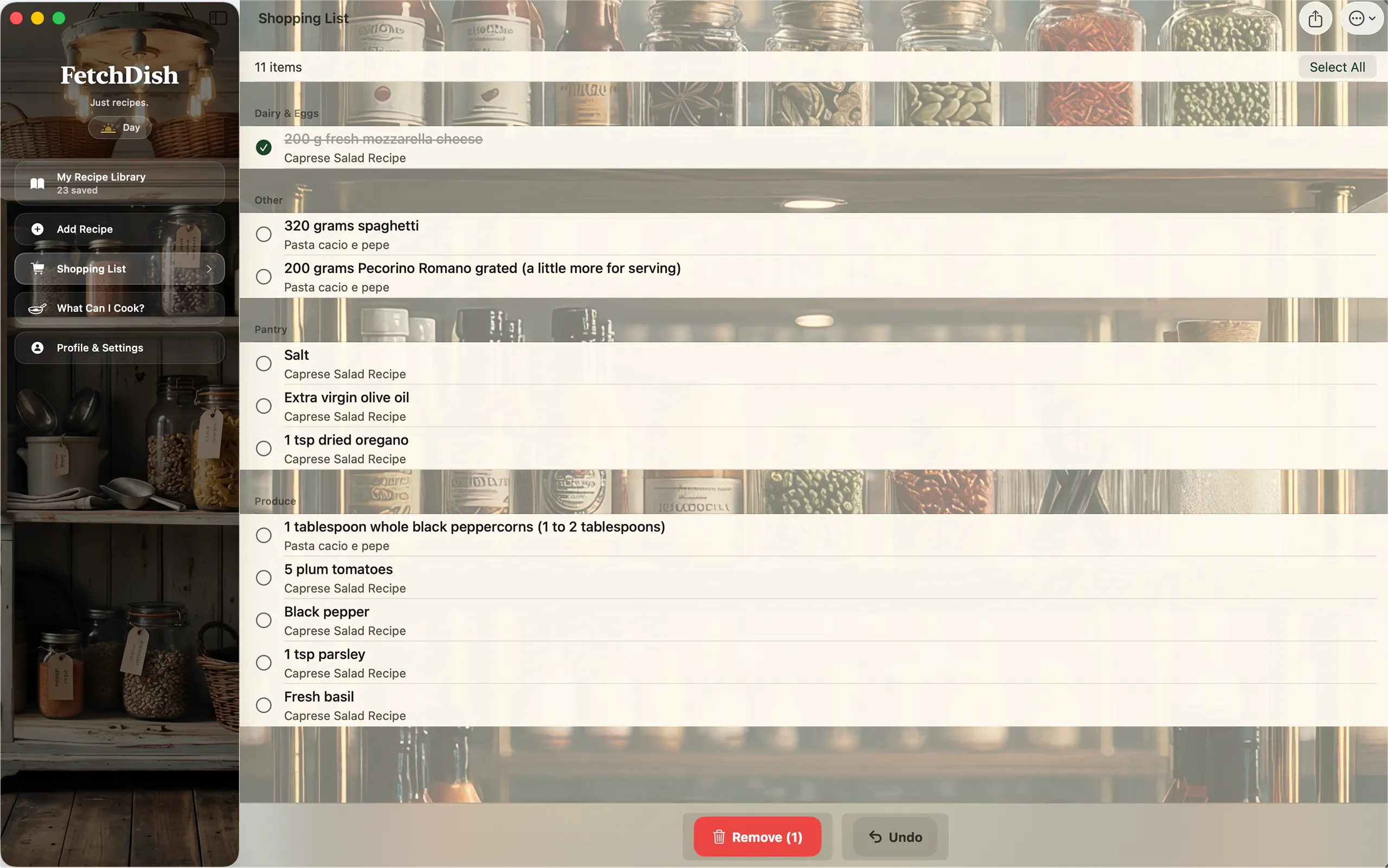 FetchDish: No life stories. Just recipes gallery image