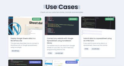 SheetDB 3.0 gallery image