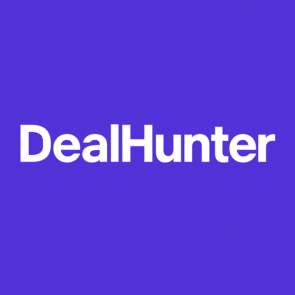 DealHunter - Main screenshot showing features and interface