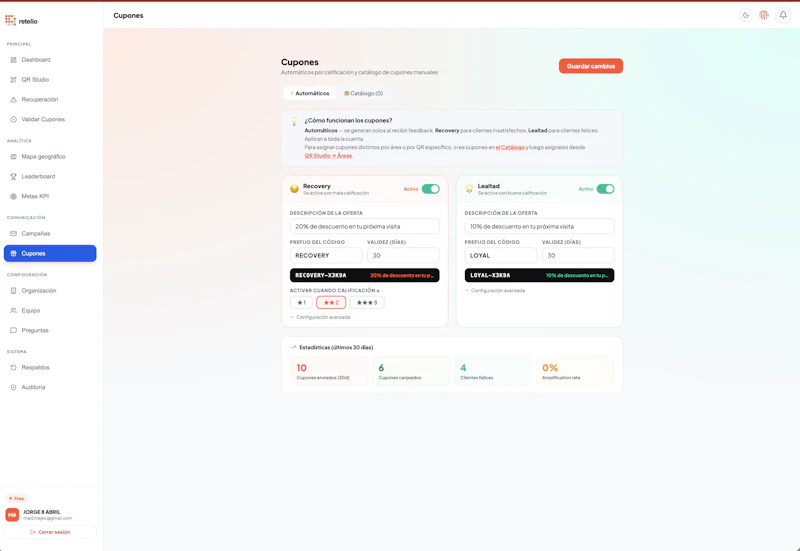 Retelio screenshot 6