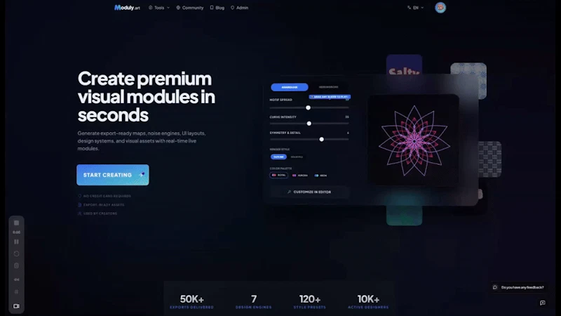 Moduly screenshot 1 (video preview)