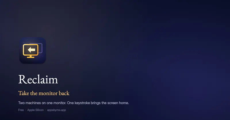 Reclaim screenshot 1