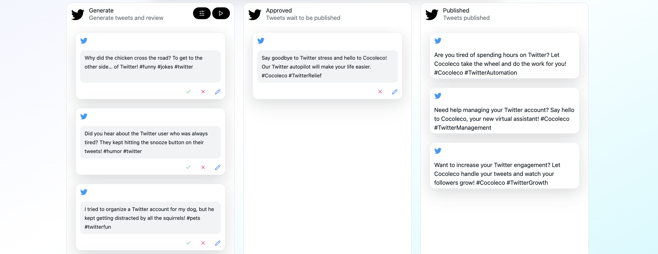Média Cocooleco - Assistant Twitter propulsé par AI 1