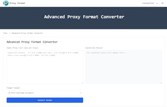 Advanced Proxy Format Converter gallery image