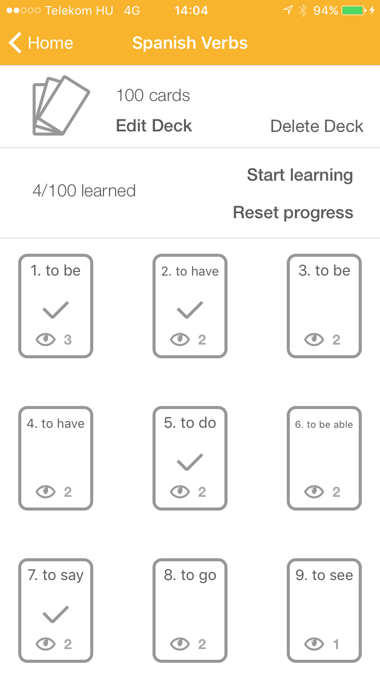 Flashcards + AR gallery image