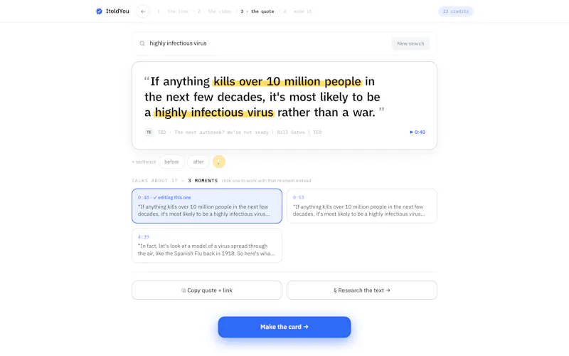 ItoldYou screenshot 3