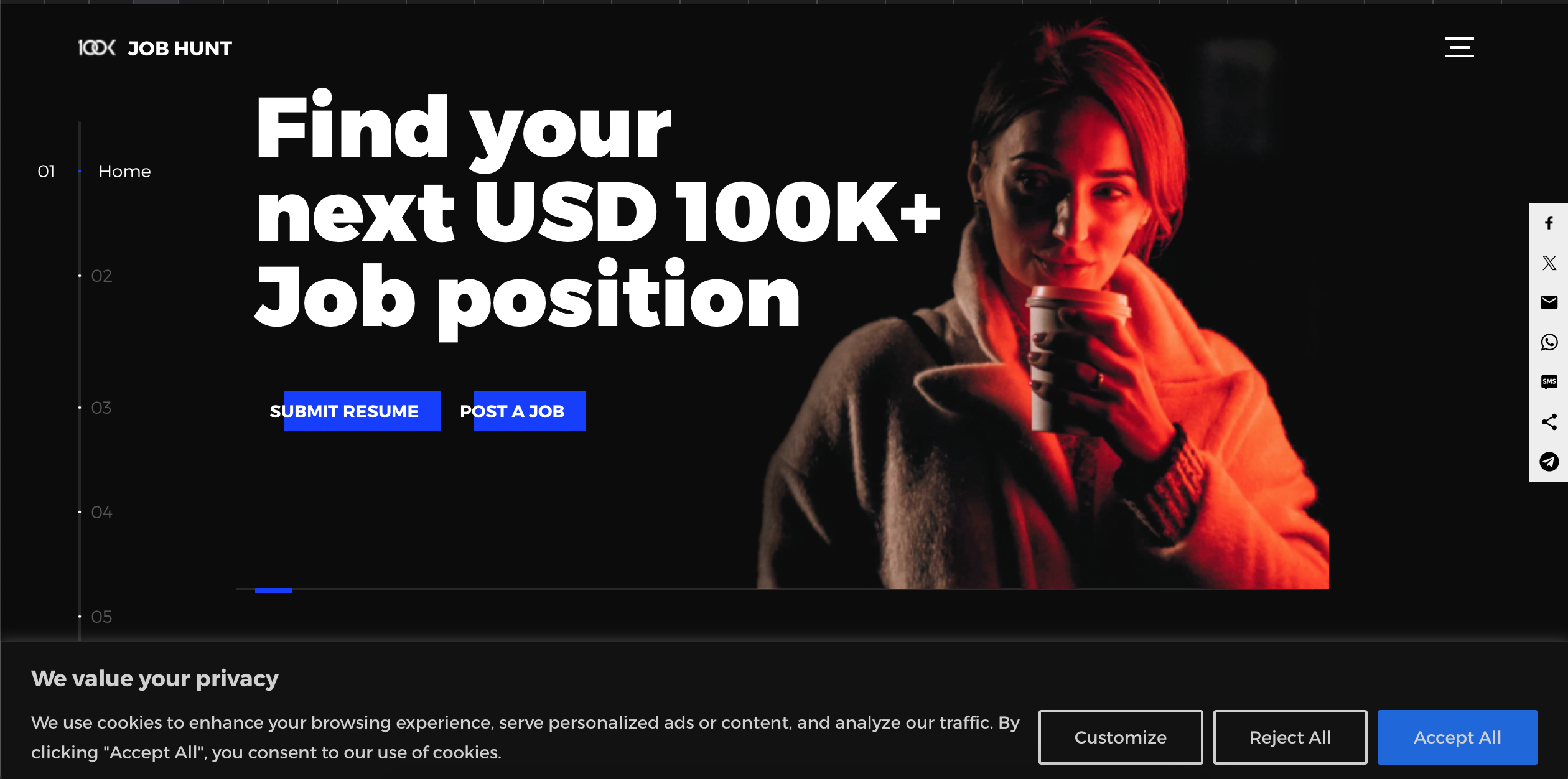Mídia 1 de 100k Hunt Job Hunt - Encontre empregos que oferecem um salário mínimo de US $ 100000 em todo o mundo