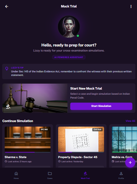 Liznr Legal - Screenshot 2 showing product features and functionality
