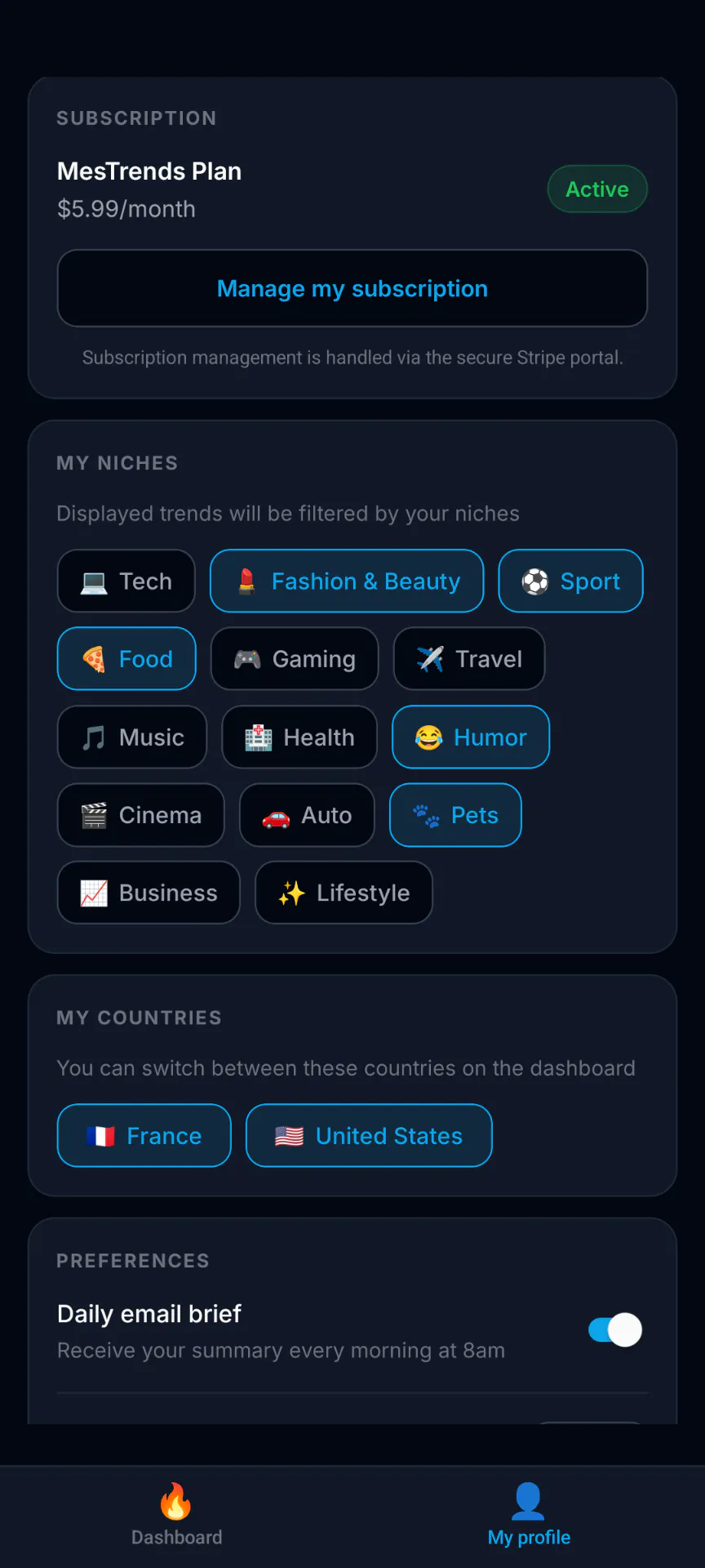 MesTrends —Tendances gallery image