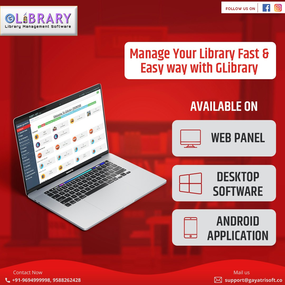 Glibrary - Library Management Software gallery image