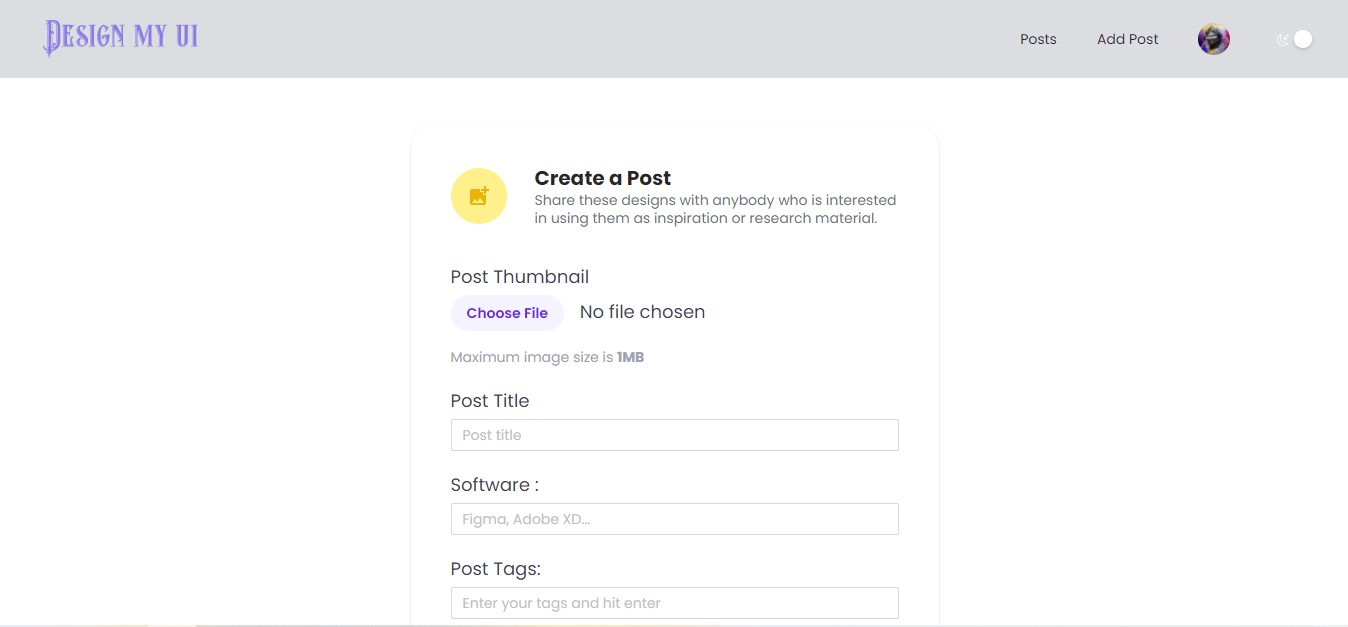 Design my ui gallery image