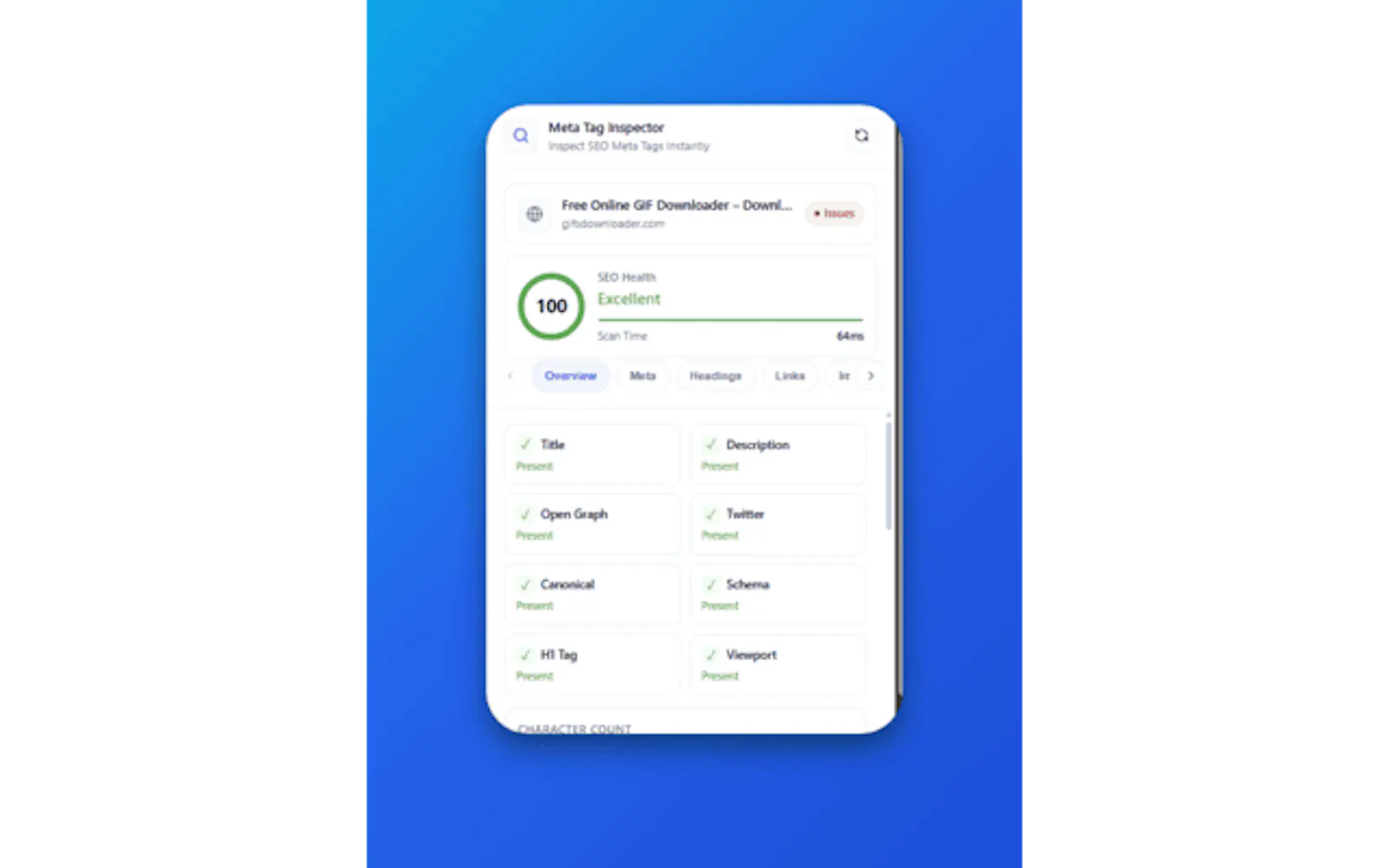 On-Page SEO Inspector screenshot 1